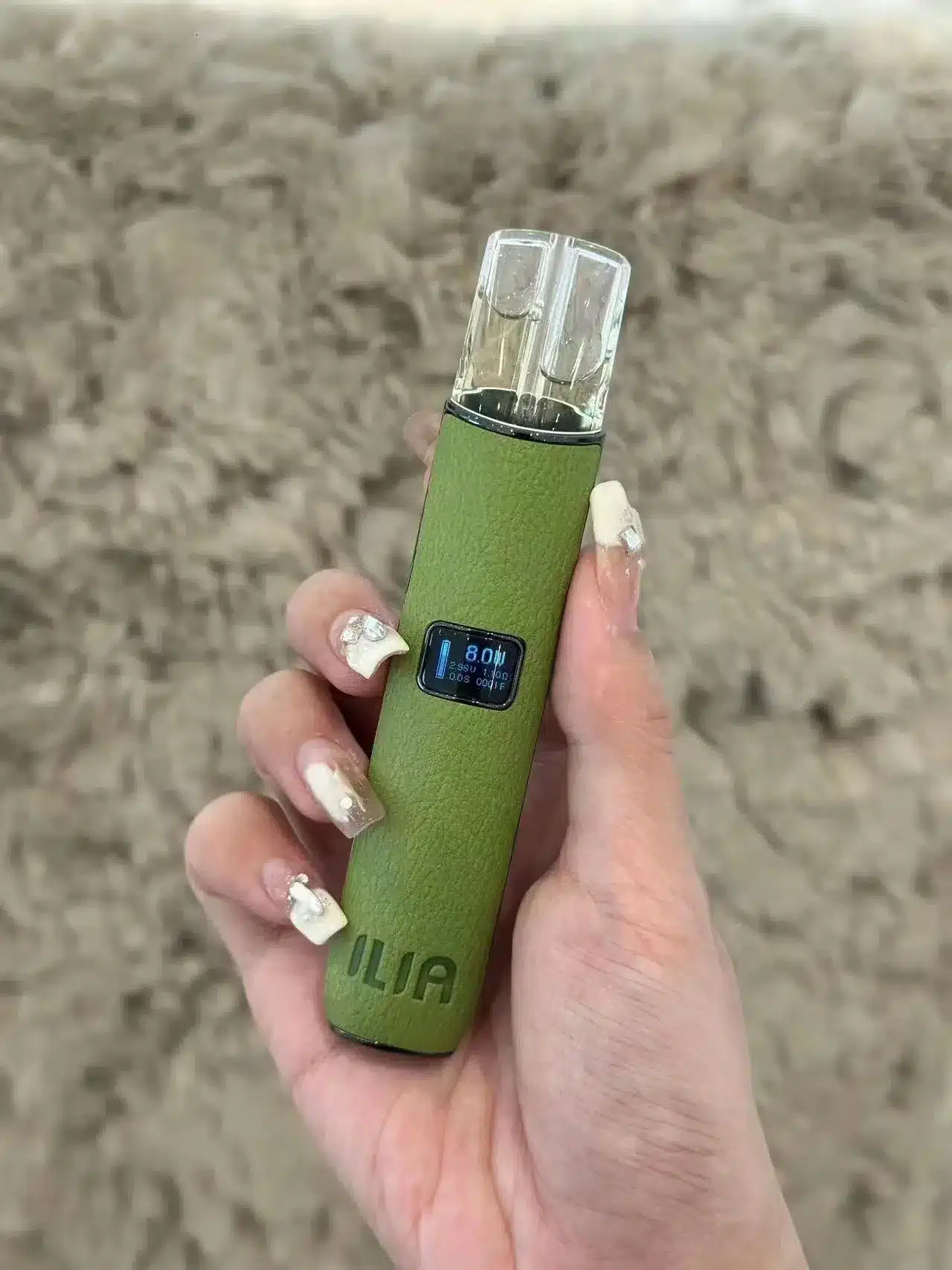 ILLA哩啞一代皮革主機-Gucci綠-1.webp